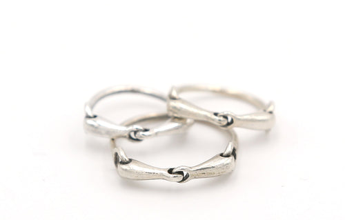 SIlver Steed Snaffle Bit Ring