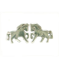 Load image into Gallery viewer, Silver Steed Small Silver Horse Studs