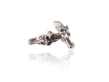 Load image into Gallery viewer, Silver Steed 3D Horse Head Studs 2