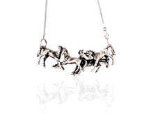 Load image into Gallery viewer, Silver Steed Herd Necklace
