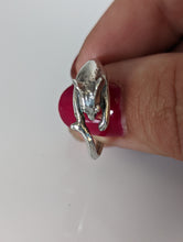 Load image into Gallery viewer, 925 Silver Mouse Ring – Handmade Whimsical Wrap-Around Design