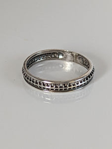 Silver Steed Filigree Ring 1