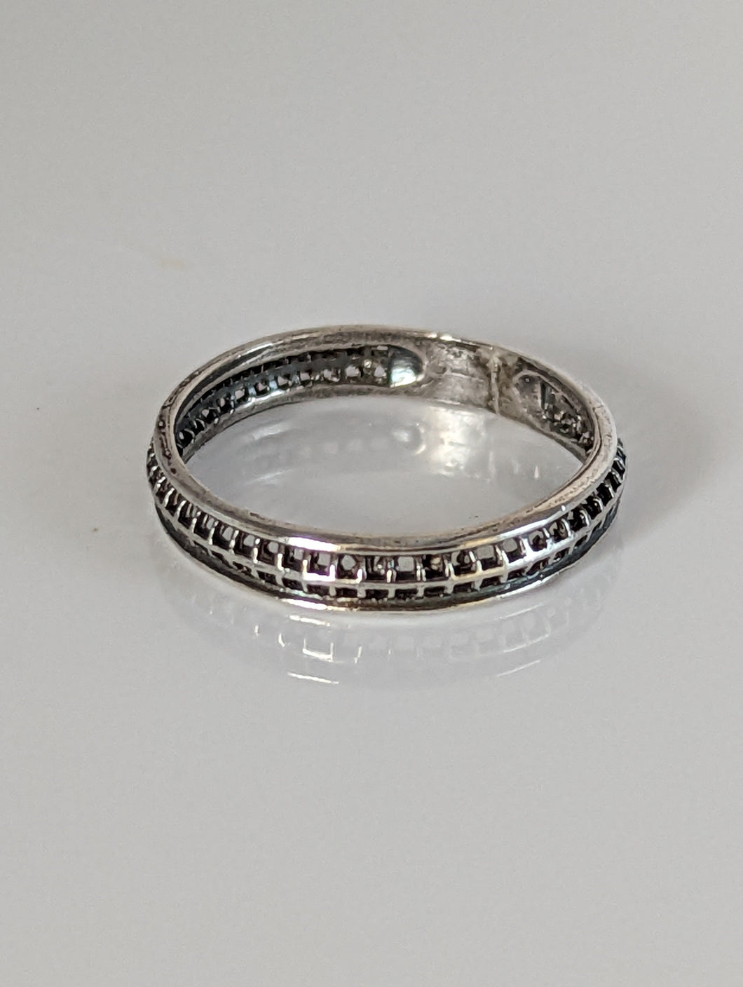 Silver Steed Filigree Ring 1