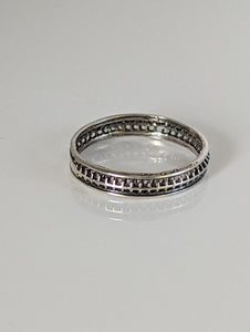 Silver Steed Filigree Ring 1