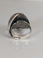 Load image into Gallery viewer, Silver Steed Big Leaf with Ornament Silver Ring