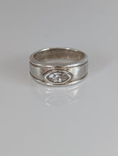 Load image into Gallery viewer, Silver Steed Silver Zirconia Band