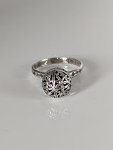 Load image into Gallery viewer, Silver Steed Large Unique Ball Handmade Silver Ring