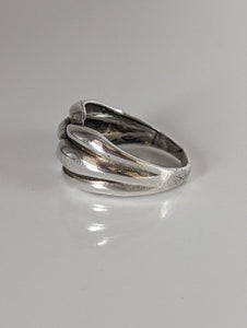 Silver Steed Ear of Grain Silver Ring