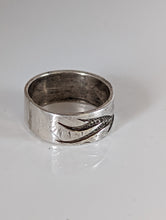 Load image into Gallery viewer, Silver Steed Flames Ring