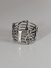 Load image into Gallery viewer, Silver Steed Music Notes Band