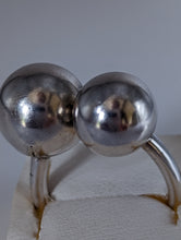 Load image into Gallery viewer, Silver Steed Extra Large Balls One Size Ring