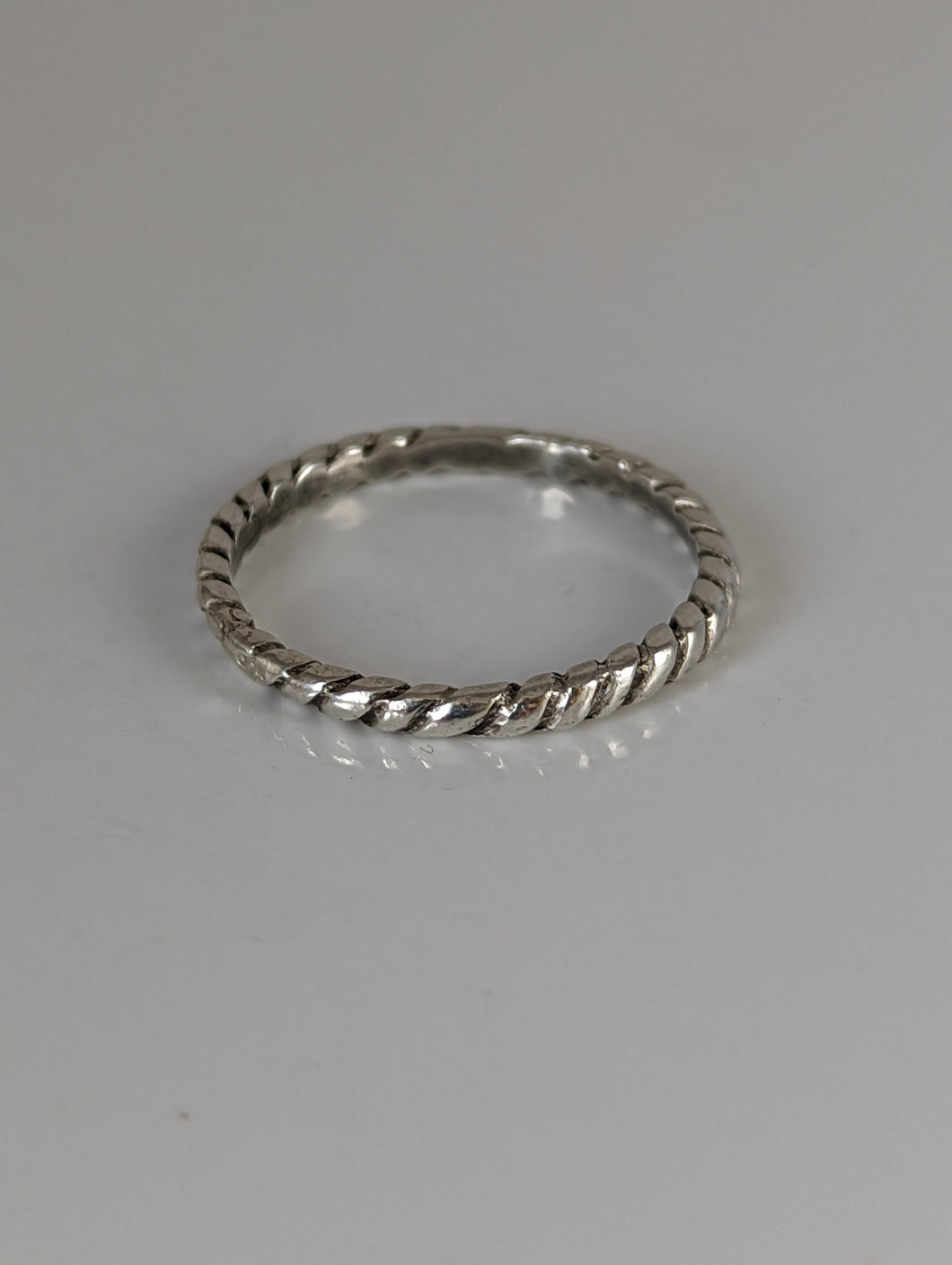 Silver Steed Lead Rope Ring