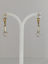 Load image into Gallery viewer, Silver Steed Snaffle Bit Stud Earrings