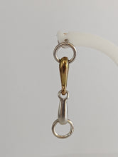 Load image into Gallery viewer, Silver Steed Snaffle Bit Stud Earrings