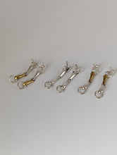 Load image into Gallery viewer, Silver Steed Snaffle Bit Stud Earrings