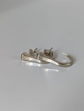 Load image into Gallery viewer, Silver Steed Hoofnail Stud Earrings