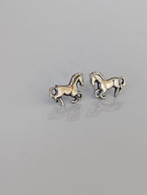 Load image into Gallery viewer, Silver Steed Small Silver Horse Stud Earrings 2