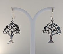Load image into Gallery viewer, Silver Steed Fruit Tree Dangling Earrings