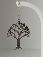 Load image into Gallery viewer, Silver Steed Fruit Tree Dangling Earrings