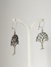 Load image into Gallery viewer, Silver Steed Fruit Tree Dangling Earrings