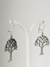 Load image into Gallery viewer, Silver Steed Fruit Tree Dangling Earrings