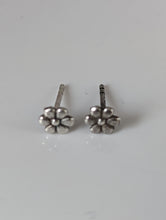 Load image into Gallery viewer, Silver Steed Margaret Flower Stud Earrings