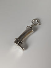 Load image into Gallery viewer, Silver Steed Riding Boot Silver Charm