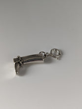 Load image into Gallery viewer, Silver Steed Riding Boot Silver Charm