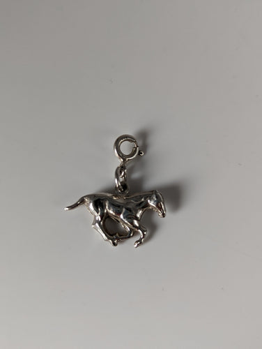 Silver Steed Galloping Horse Silver Charm