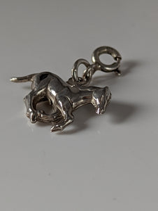 Silver Steed Galloping Horse Silver Charm