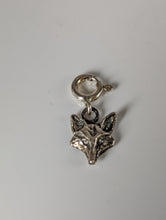 Load image into Gallery viewer, Silver Steed Fox Head Silver Charm