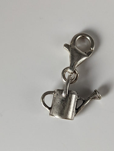 Silver Steed Watering Can Silver Charm