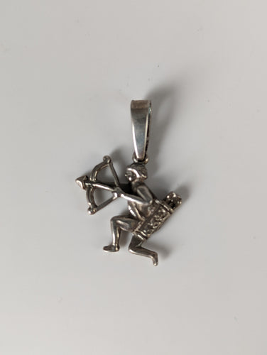 Silver Steed Archer Silver Pendant