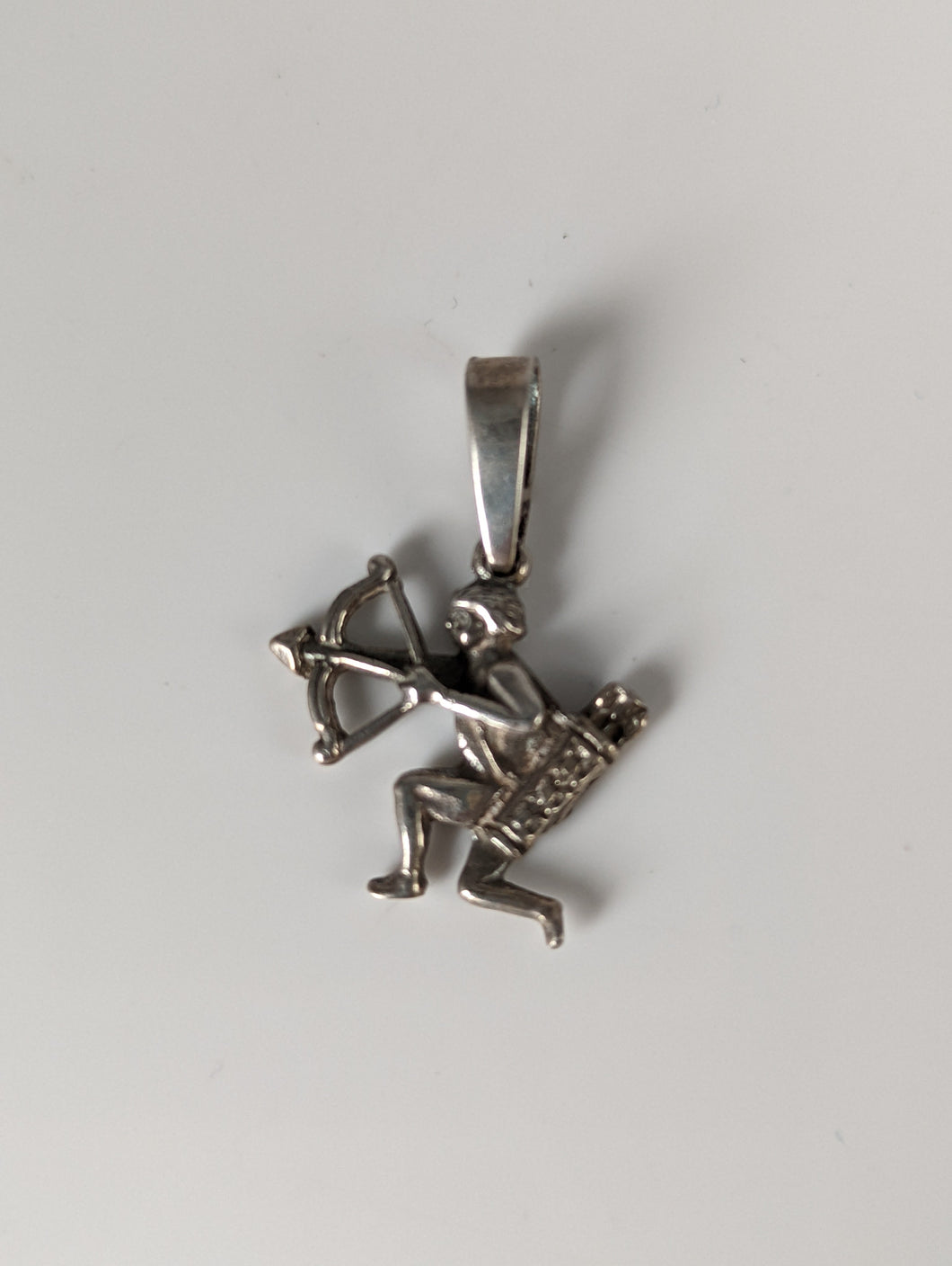 Silver Steed Archer Silver Pendant