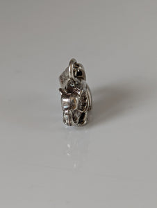 Silver Steed Elephant Silver Pendant