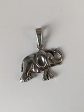 Load image into Gallery viewer, Silver Steed Elephant Silver Pendant
