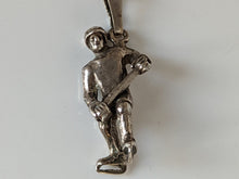 Load image into Gallery viewer, Silver Steed Ice Hockey Silver Pendant