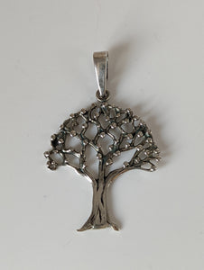 Silver Steed Fruit Tree Silver Pendant