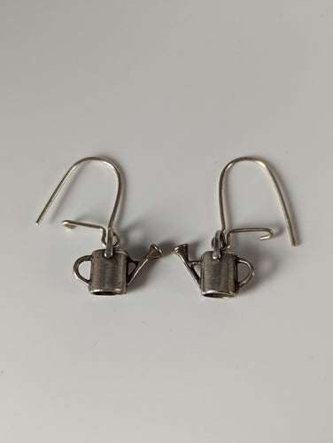 Silver Steed Gardening Silver Dropped Earrings