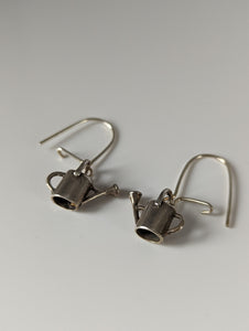 Silver Steed Gardening Silver Dropped Earrings