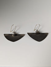 Load image into Gallery viewer, Silver Steed Isosceles Dropped Earrings