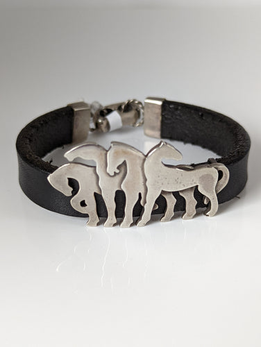 Silver Steed Silver Herd Bracelet