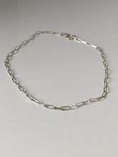 Load image into Gallery viewer, Silver Steed Slim Link Silver Bracelet