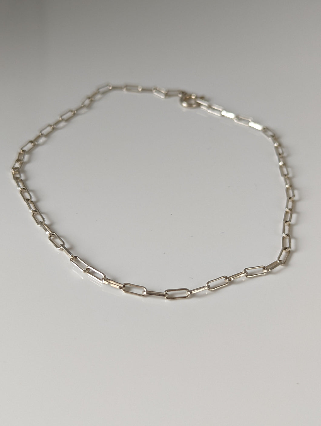 Silver Steed Slim Link Silver Bracelet