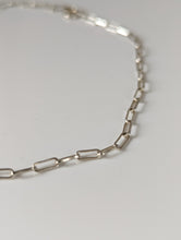 Load image into Gallery viewer, Silver Steed Slim Link Silver Bracelet
