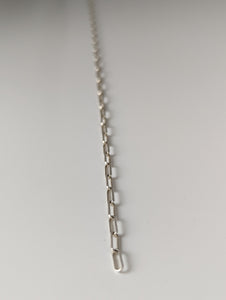 Silver Steed Slim Link Silver Bracelet