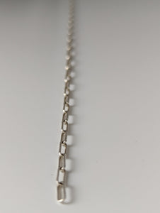 Silver Steed Slim Link Silver Bracelet