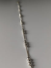 Load image into Gallery viewer, Silver Steed Delicate Ball Silver Bracelet