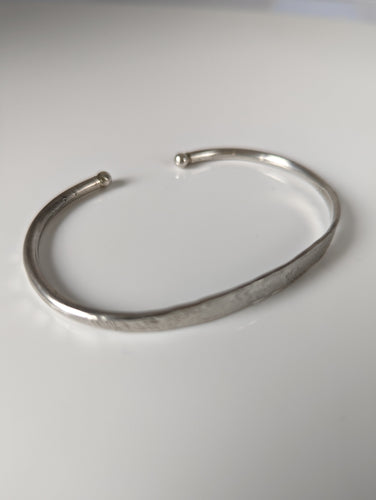Silver Steed Magnetic Solid Silver Bracelet