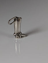 Load image into Gallery viewer, Silver Steed Riding Boot Pendant